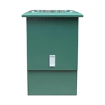 Boîte de dérivation extérieure pour câbles haute tension DFW-12 630A avec tête enfichable pour la distribution électrique