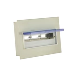 Boîte de disjoncteurs multicircuits industrielle