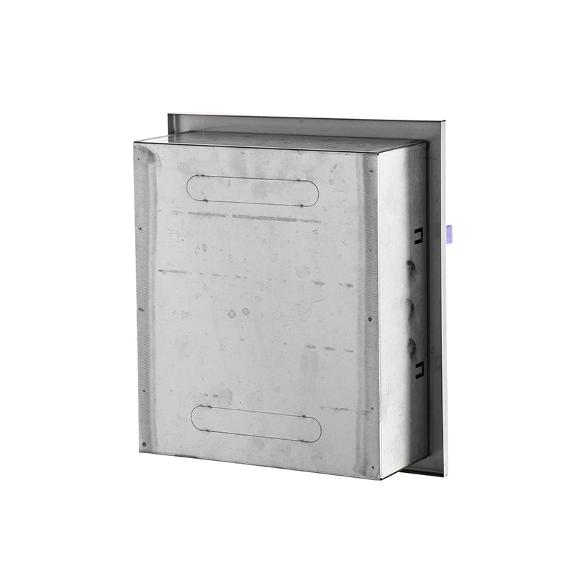 Boîtier électrique encastré en acier inoxydable pour interrupteur pneumatique