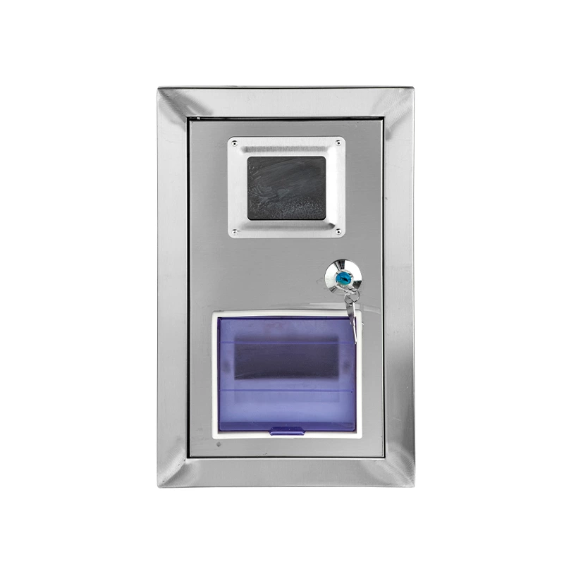 Boîtier de compteur électrique PZ40 en acier inoxydable