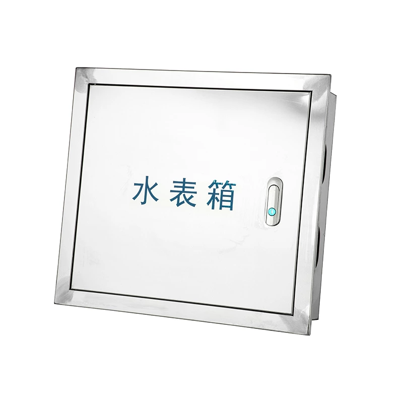 Boîtier de compteur d'eau en acier inoxydable