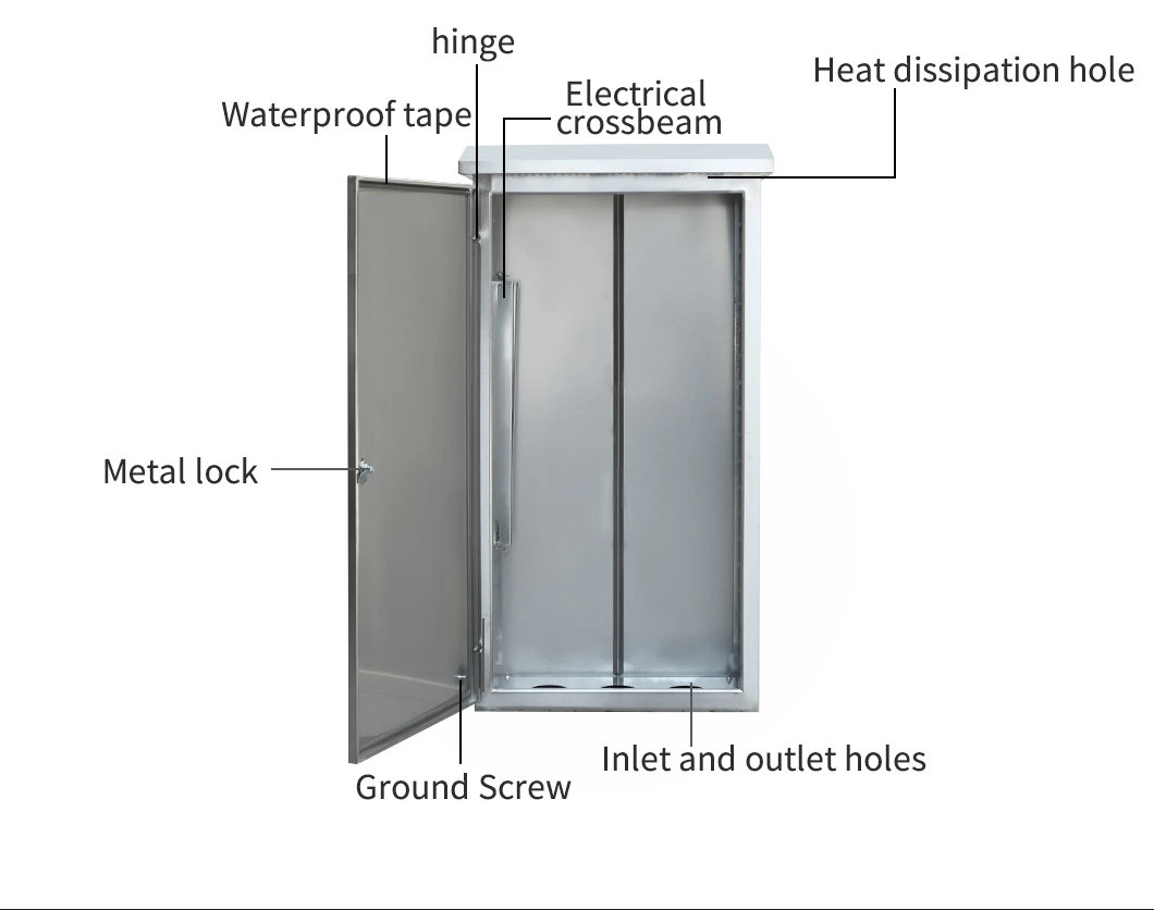Fabricant d'armoires extérieures sur mesure en acier inoxydable