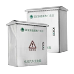 Boîtier de chargeur mural en acier inoxydable pour véhicules électriques