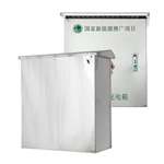 Boîtier de protection anti-poussière en acier inoxydable pour chargeur de véhicule électrique