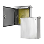 Boîtier de recharge pour véhicules électriques en acier inoxydable pour immeubles d'appartements