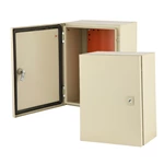 Boîtier électrique avec plaque de montage