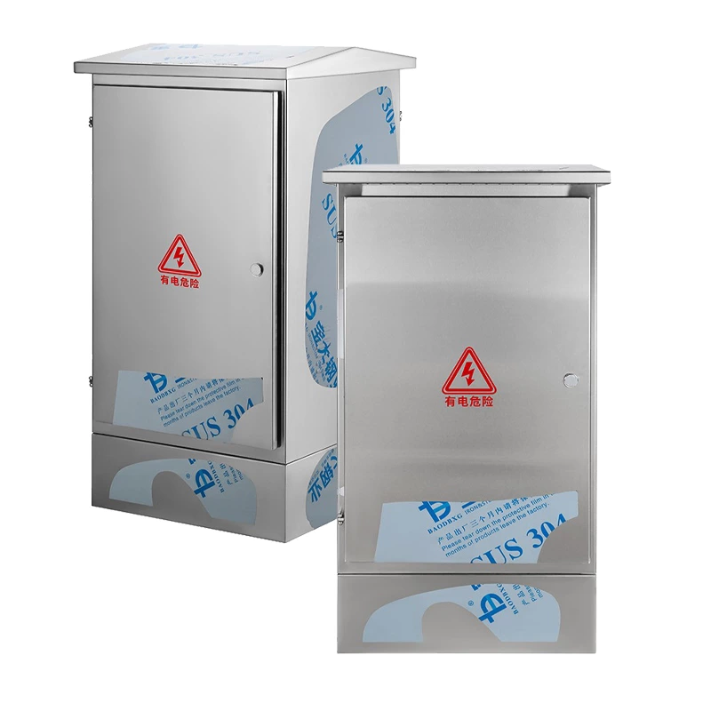 Boîtier serveur informatique sur pied en acier inoxydable