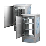 Armoire rack informatique personnalisable en acier inoxydable