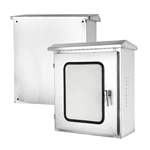 Portes d'armoires en acier inoxydable résistantes aux intempéries