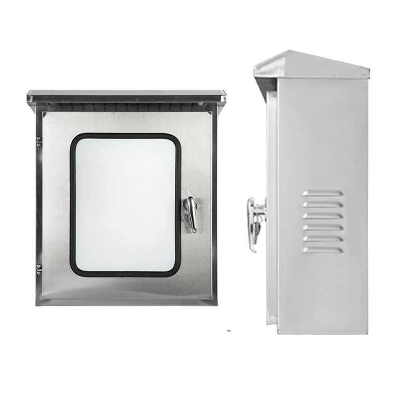 Boîtier électrique robuste en acier inoxydable