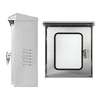 Coffret de distribution en acier inoxydable autoportant