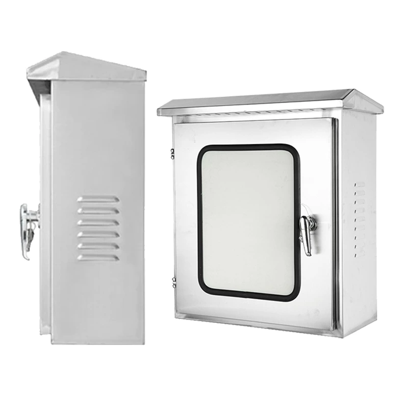 Plaque de montage pour boîte de distribution en acier inoxydable