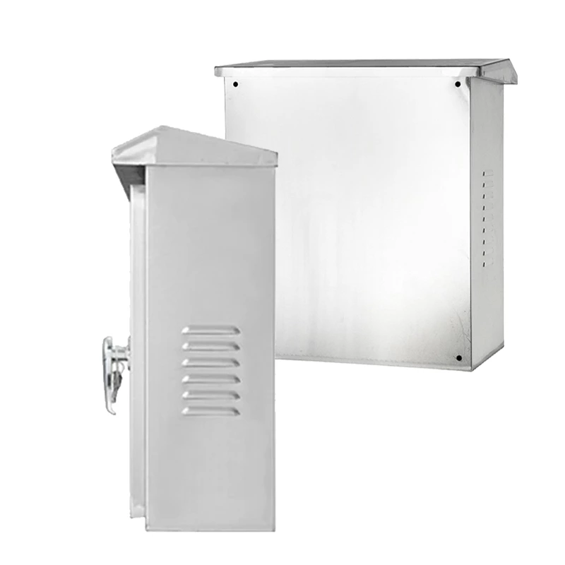 Boîtier de distribution en acier inoxydable avec protection contre les surtensions