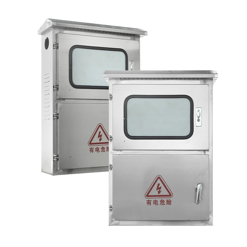Boîtier de raccordement au réseau photovoltaïque extérieur en acier inoxydable