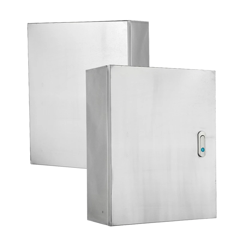 Boîtier étanche en acier inoxydable avec serrure