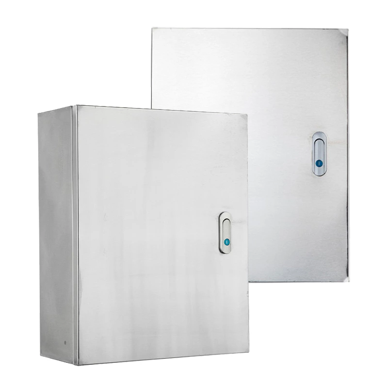 Boîtier électrique extérieur étanche en acier inoxydable