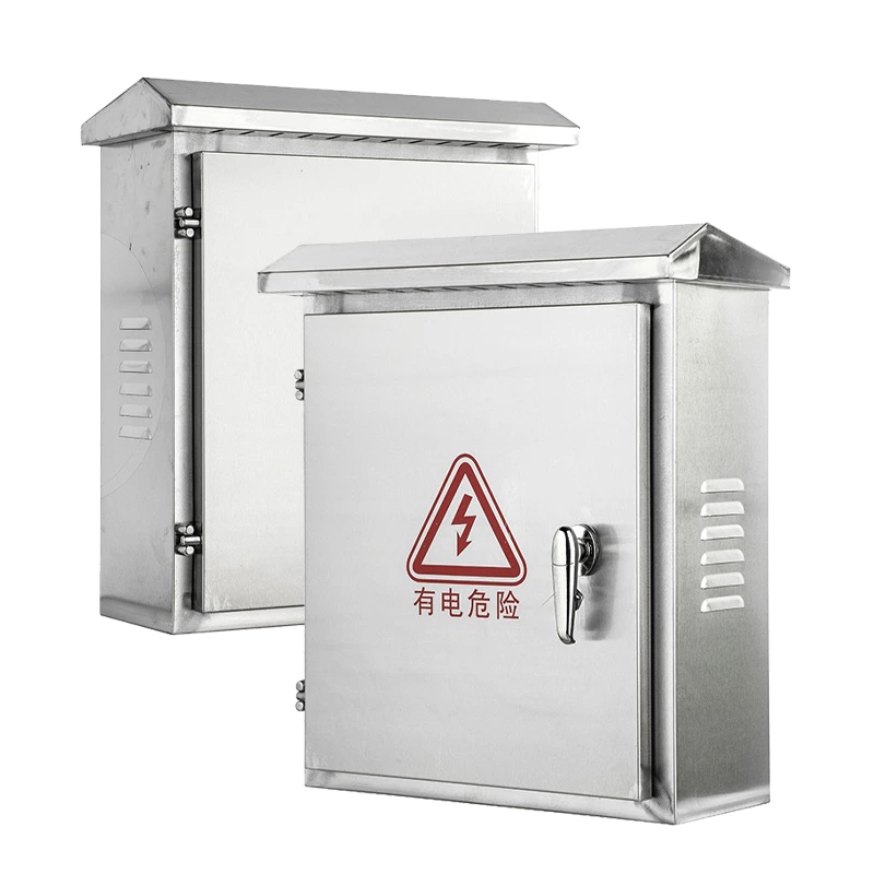 Boîtier en acier inoxydable pour la distribution électrique