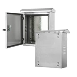 Armoire électrique en acier inoxydable avec porte