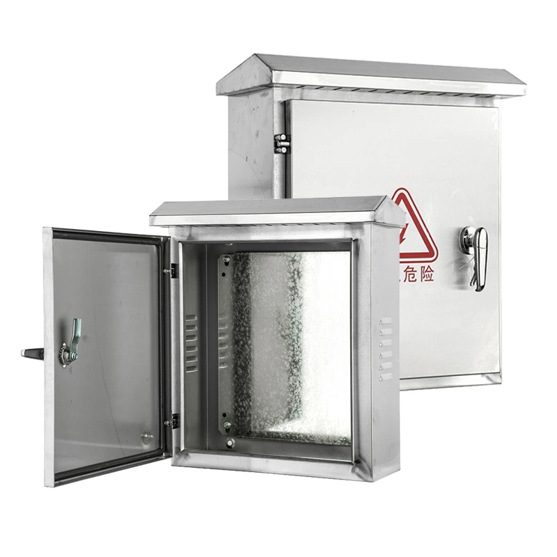 Boîte de jonction étanche en acier inoxydable IP55