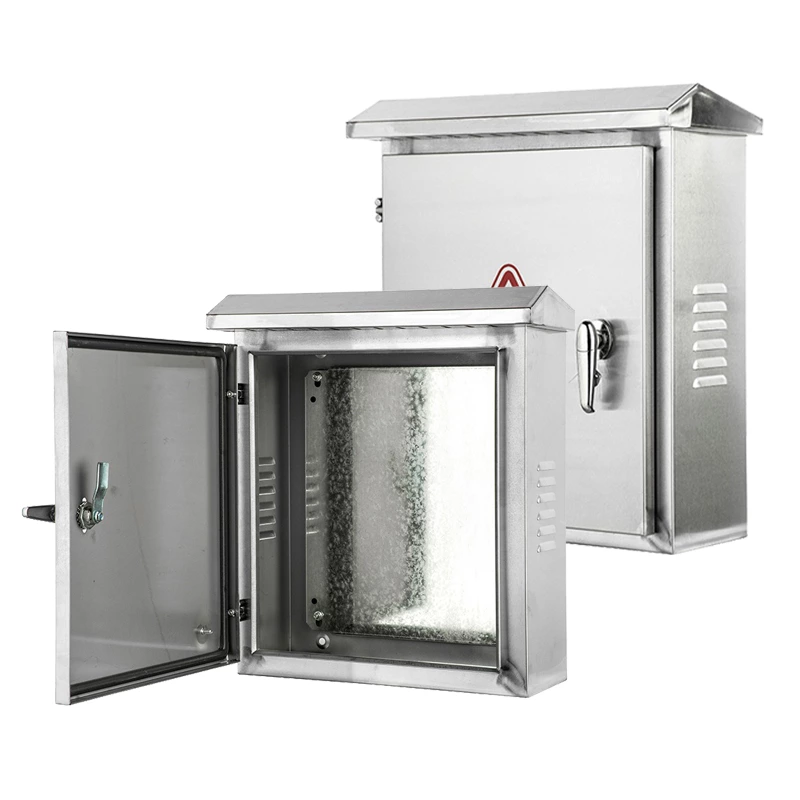 Boîtier électrique en acier inoxydable pour extérieur