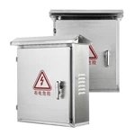 Boîtier électrique en acier inoxydable pour interrupteurs