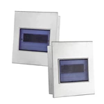 Boîtier de commutation d'air encastré en acier inoxydable pour usage industriel