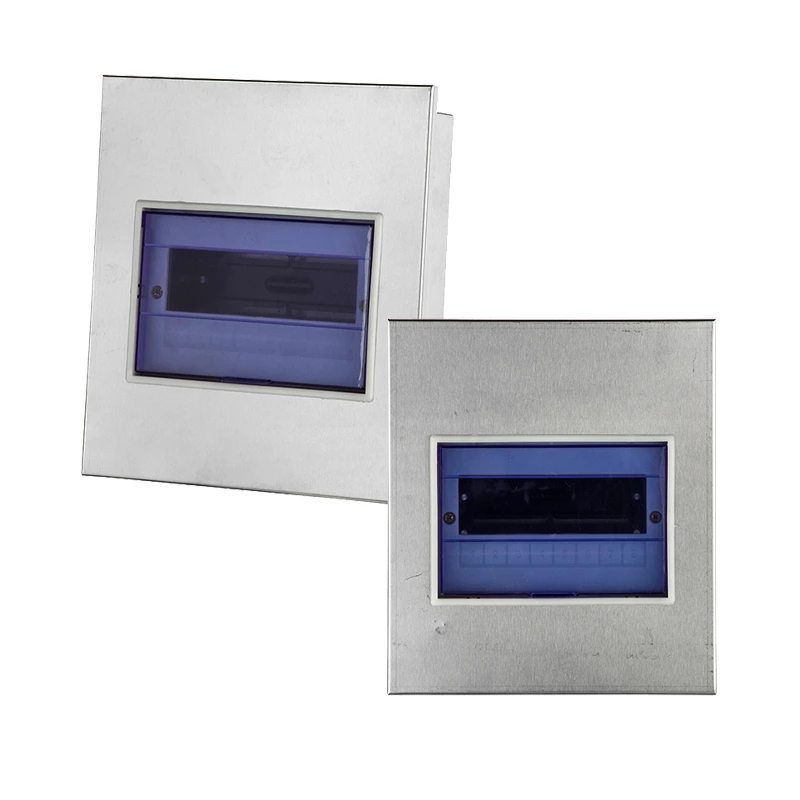 Boîtier d'interrupteur d'air encastré de taille standard en acier inoxydable