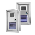 Boîtier de compteur électrique encastré en acier inoxydable