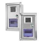 Boîtier de compteur mural étanche à la poussière en acier inoxydable