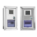 Boîtier de compteur mural en acier inoxydable sur mesure