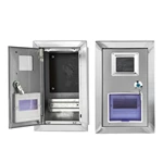 Boîtier mural en acier inoxydable pour compteur monophasé