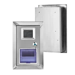 Boîte de jonction murale en acier inoxydable pour compteur