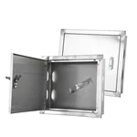 Boîtier de compteur d'eau en acier inoxydable accessible